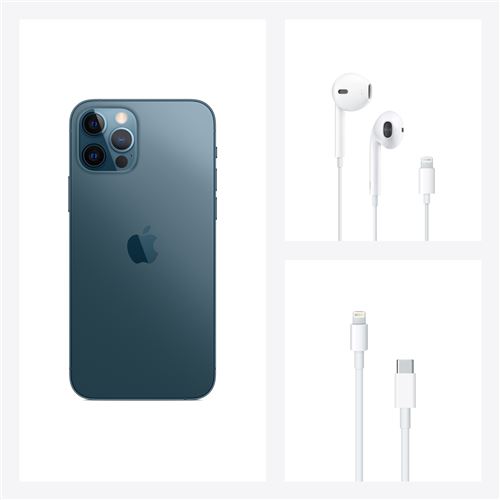 Apple iPhone 12 Pro 本体 256 Apple iPhone 12 Pro, 256GB, Bleu Pacifique - (Reconditionné