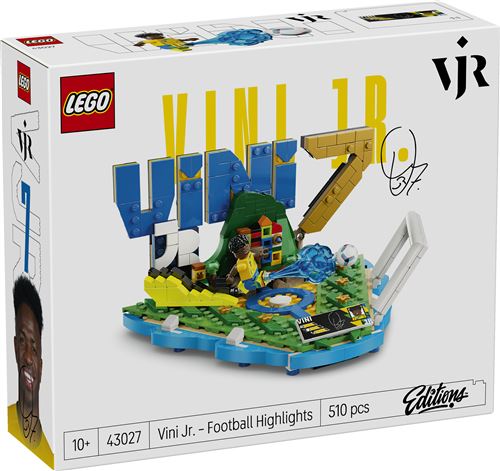LEGO® Editions Football 43027 Vinicius Jr. – Best of - vue 1