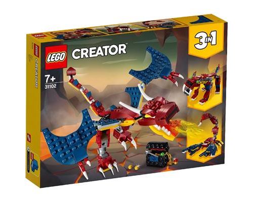 LEGO VUURDRAAK DRAGON DE FEU