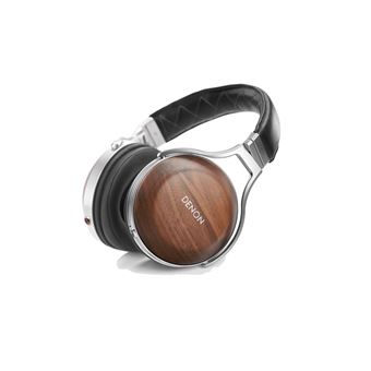 Casque circum-aural sans fil Denon AH-D7200 Bluetooth Noir et noyer