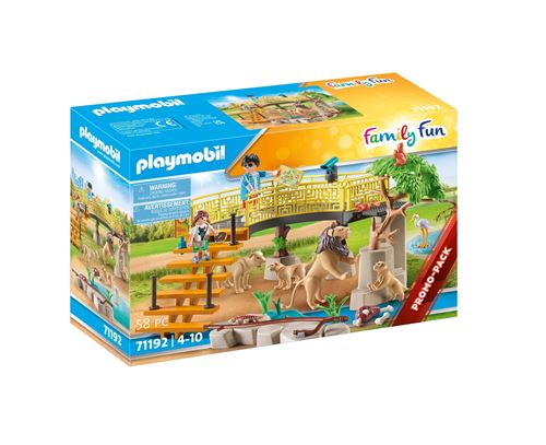 Playmobil Family Fun 71192 Espace Des Lions