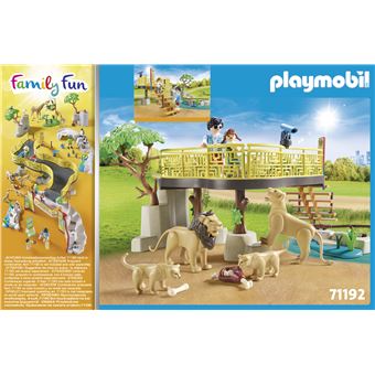 Playmobil Family Fun 71192 Espace des lions