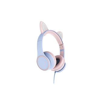 Casque Sonicwall Avec Bouchons D'oreilles - Fiches Rose, Bleu, Blanc - Pleine Grandeur (Neuf)