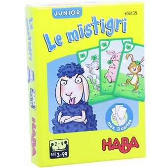 Jeu de cartes Haba Le mistigri Junior Mouton et Co