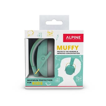 Protections auditives pour enfant Alpine Muffy Menthe