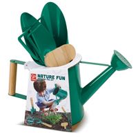 Kit outils du jardinier Mon premier set de jardinage Vert et Beige