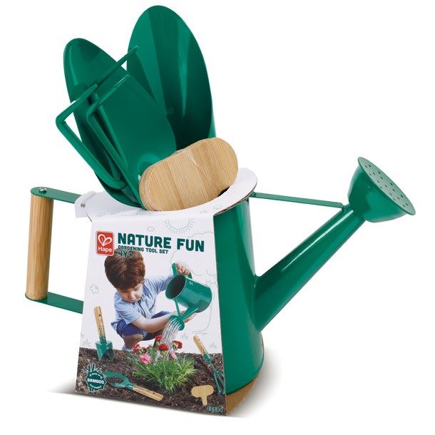 Set Jardinage Enfant 5 Pcs Licorne – Tablier, Gants, Pelle, Râteau + Sac – Jouet Jardin Fille 3-6 Ans