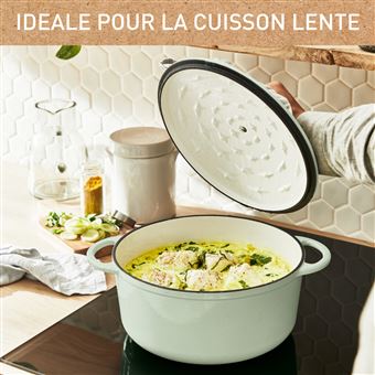 Cocotte Tefal LOV E2580404 25 cm Vert lichen