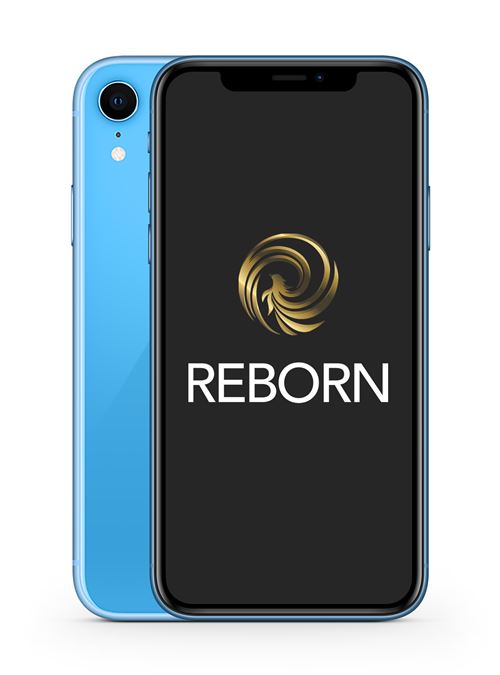 iPhone XR 64 GB Blau - Nano SIM - Refurbished - Reborn