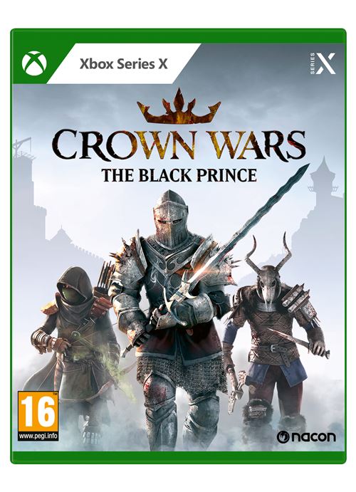 Pochette avant du jeu Crown Wars : The Black Prince Xbox Series X