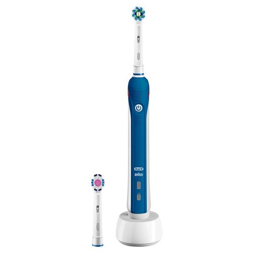 Brosse à dents électrique Oral B Pro 2 2700 Cross Action Bleu