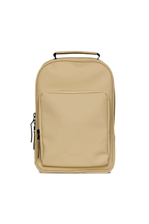 Sac à dos Rains Book Daypack pour ordinateur portable de 15 Beige
