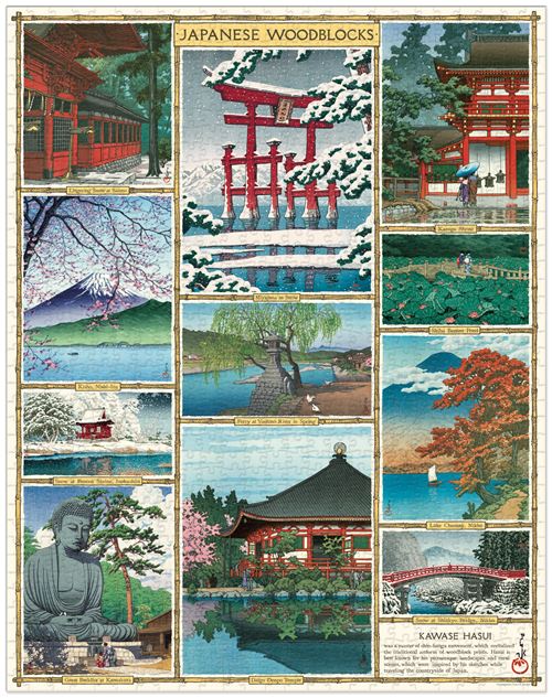 Puzzle LetterBox Japon 1000 pièces