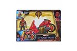 Figurine Marvel Spider-Man Super Arachno-Moto avec figurine Spider-Man
