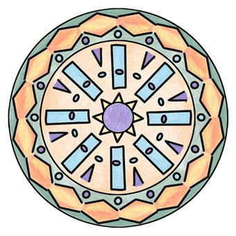 Coffret de dessin Ravensburger Mandala Midi Boho Style