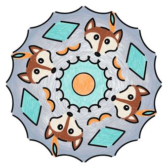 Coffret de dessin Ravensburger Mandala Midi Boho Style