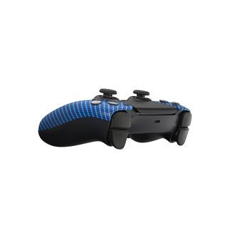 Manette Sans Fil PS5 Personnalisée Burn Controllers Bleu Carbone