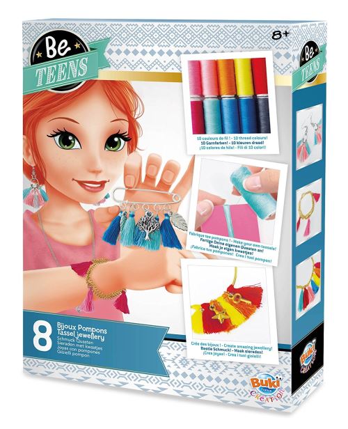 BE TEENS BIJOUX POMPONS/JUWELEN POMPONS