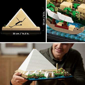 LEGO® Architecture 21058 La grande pyramide de Gizeh