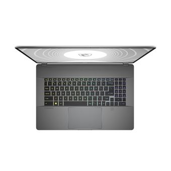 PC Portable MSI CreatorPro Z17 A12UKST-073FR 17" Ecran tactile Intel Core i7 32 Go RAM 2 To SSD Gris lunaire