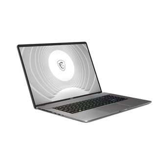 PC Portable MSI CreatorPro Z17 A12UKST-073FR 17" Ecran tactile Intel Core i7 32 Go RAM 2 To SSD Gris lunaire