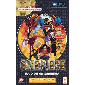 Topi Games One Piece Raid On Onigashima Strategy Board Game - 2-6 Players, Ages 7+, Card & Dice Game