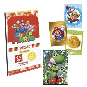 Jeu de cartes Panini Super Mario Fat Pack