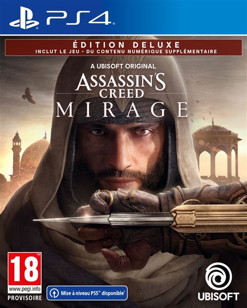 Ubisoft Assassin' Creed Mirage Deluxe PS4 - vue 2