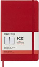 Agenda scolaire Moleskine 2022 2023 Journalier grand format Rigide Rouge