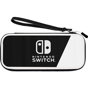 Sacoche Pdp Slim Travel Deluxe Noir et blanc pour Nintendo Switch