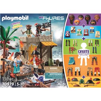 Playmobil 70979 My Figures Ilôt des pirates