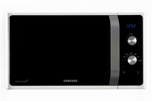 Micro ondes Samsung Muse 3 MS28F303EAW 1000 W Blanc