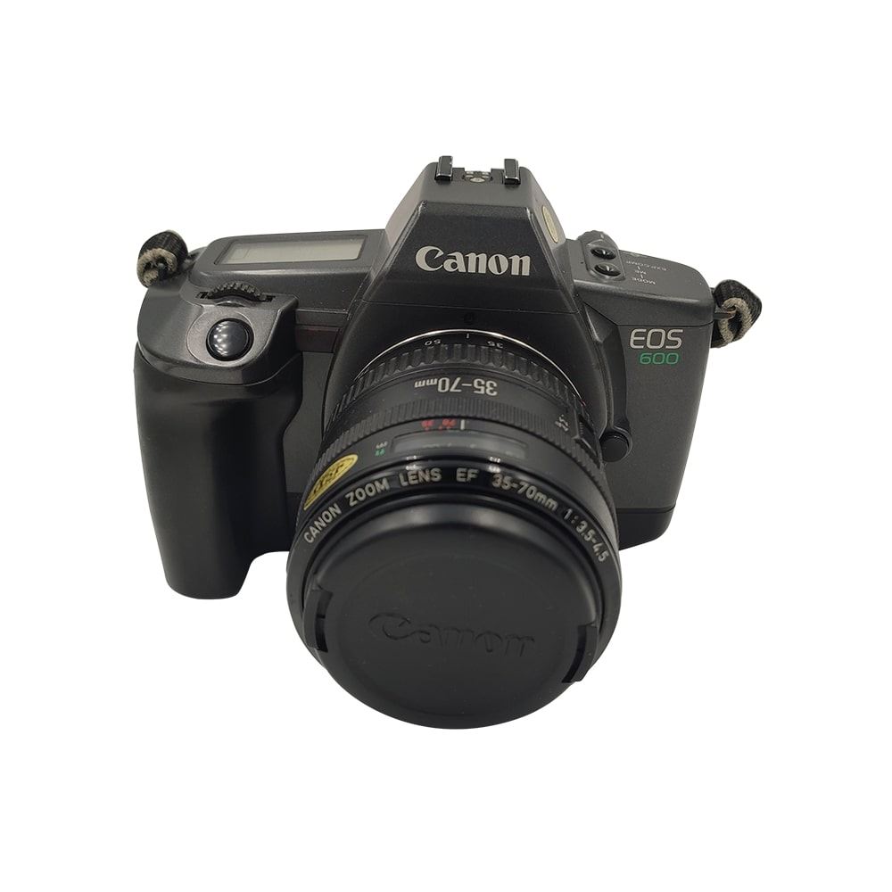 Appareil photo reflex argentique Canon EOS 600 + 3570mm f3.54.5 Noir Reconditionné Appareil