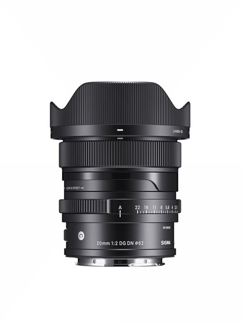 Sigma 20mm f/2 DG DN Contemporary – Objektiv – Festbrennweite – Schwarz – für Sony FE