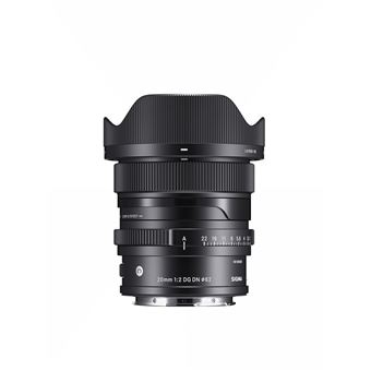 Objectif hybride Sigma 20mm f/2 DG DN Contemporary pour Sony FE