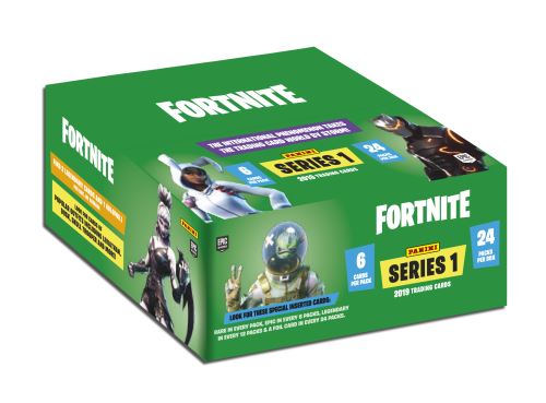 PANINI-FORTNITE-TRADING CARDS BOITE DE 24 POCHETTES DE 6P