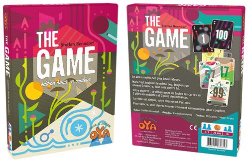 Jeu de cartes Oya The Game Edition haute en couleur