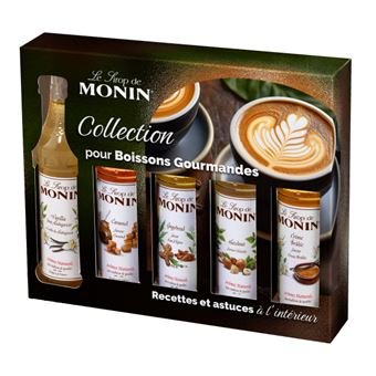 Coffret de Sirops pour Café Monin 156649 5x5 cl - 1