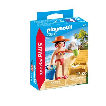 Playmobil Le camping 70300 Vacancière avec transat