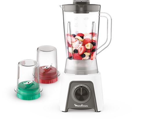 Blender Moulinex Blendeo+ LM2C3110 450 W Blanc et Gris