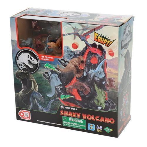 Jeu d’ambiance Epoch d'Enfance Jurassic World Shaky Volcano