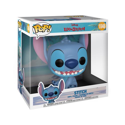Figurine Funko Pop Jumbo Lilo and Stitch Stitch - Funko