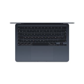 Apple MacBook Air 13,6'''' 512Go SSD 16Go RAM Puce M3 CPU 8 cours GPU 10 cours Minuit Nouveau