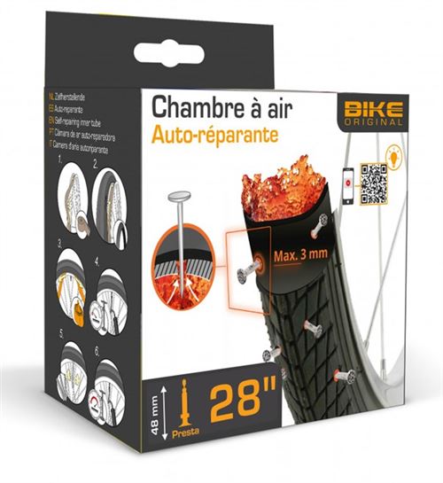 Chambre a air auto-reparante 28''''/700C x35/45  - 37/47-622 PV 48mm