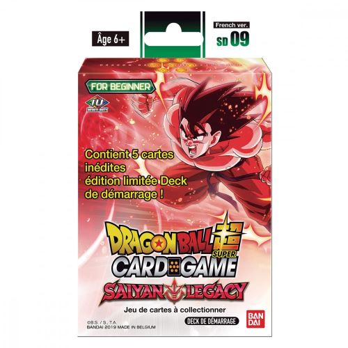 Jeu de cartes Dragon Ball JCC Starter 09 The Saiyan Legacy