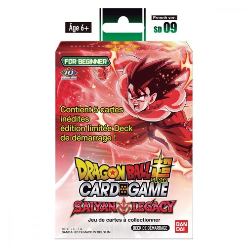 Carte à collectionner Bandai-dragon Ball Z Deck de cartes Dragon Ball Super  The Crimson Saiyan