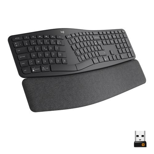 Clavier sans fil Logitech Ergo K860 Noir