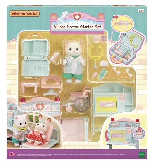 Figurine Sylvanian Families Le coffret docteur du village