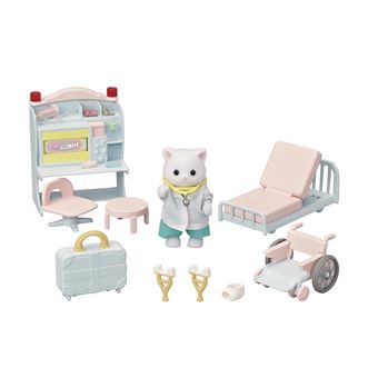 Figurine Sylvanian Families Le coffret docteur du village