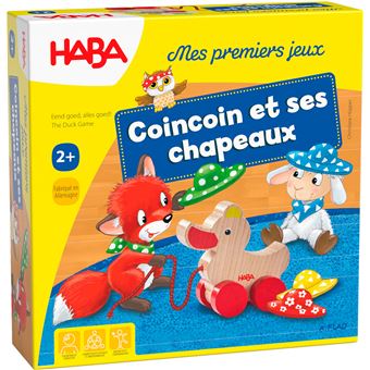 Jeu d'éveil Haba Coincoin et ses chapeaux